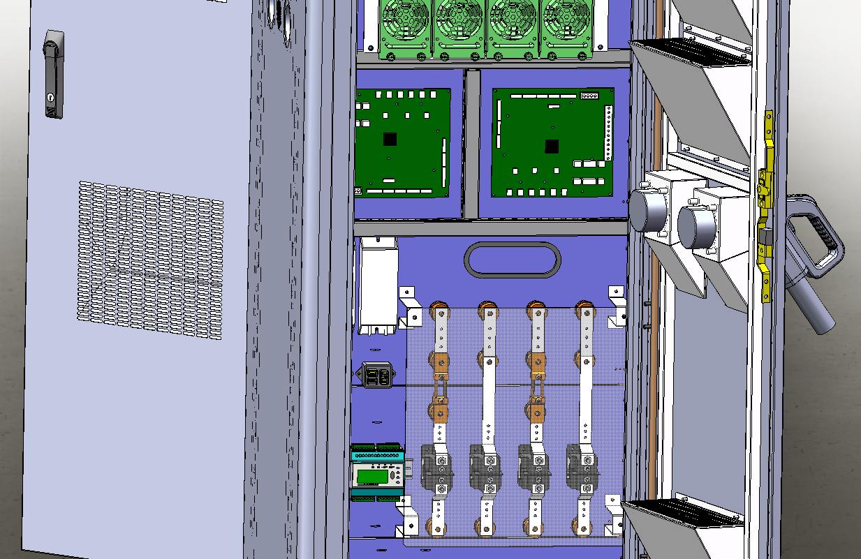 120KW新能源汽车充电柜sw22可编辑